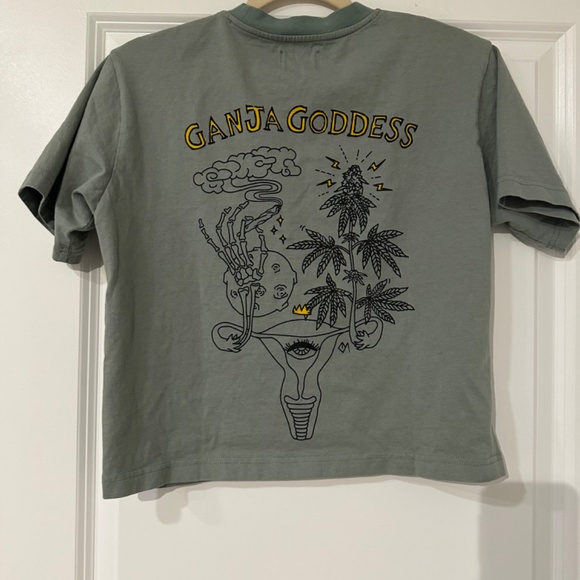 Octopied Mind Ganja Goddess T-shirt - Picture 5 of 6